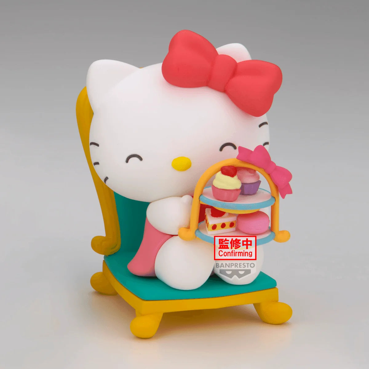 Banpresto Sanrio Nakayoshi Memories Tea Party Figure - Hello Kitty