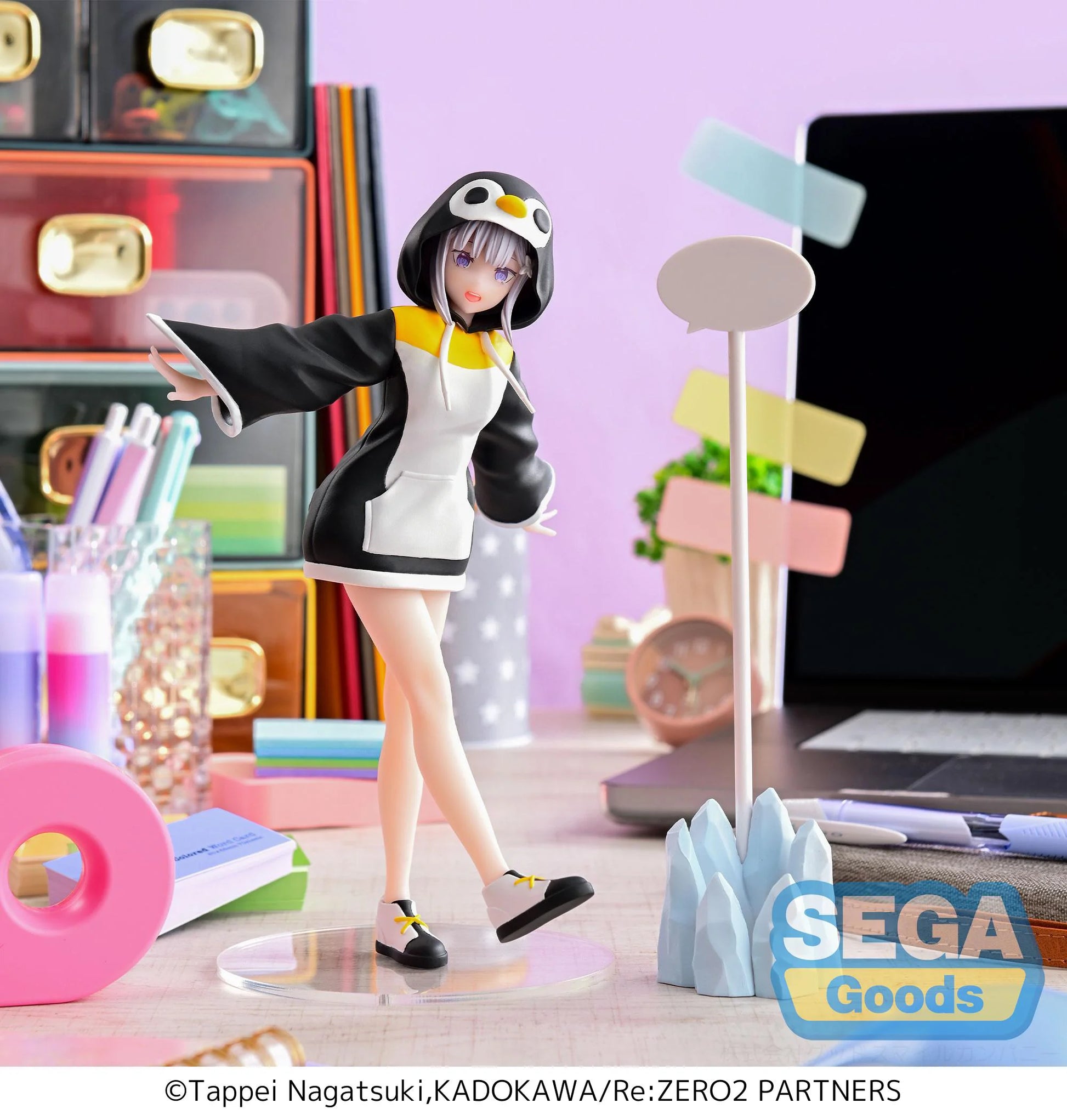 SEGA Luminasta Emilia Kotoriasobi Re:ZERO Scale Figure