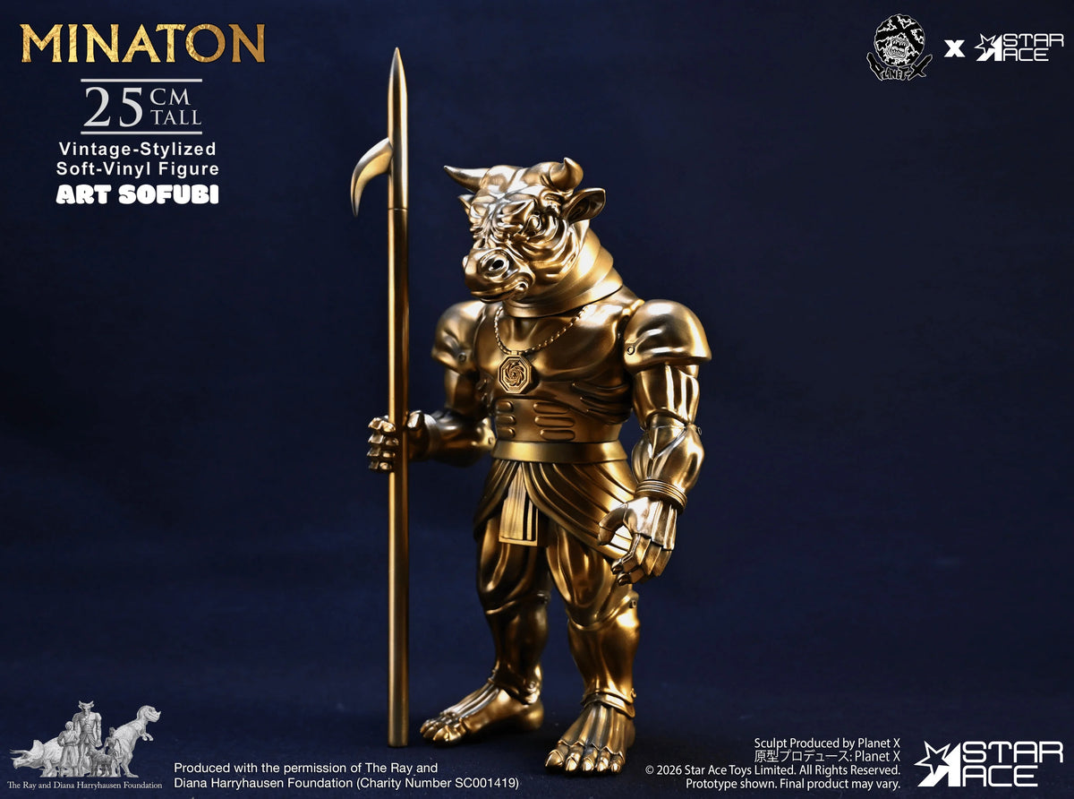 Minaton Vintage-Stylized Soft-vinyl Figure