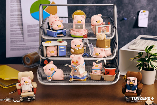TOYZEROPLUS LuLu the Piggy Office Series Blind Box Figures