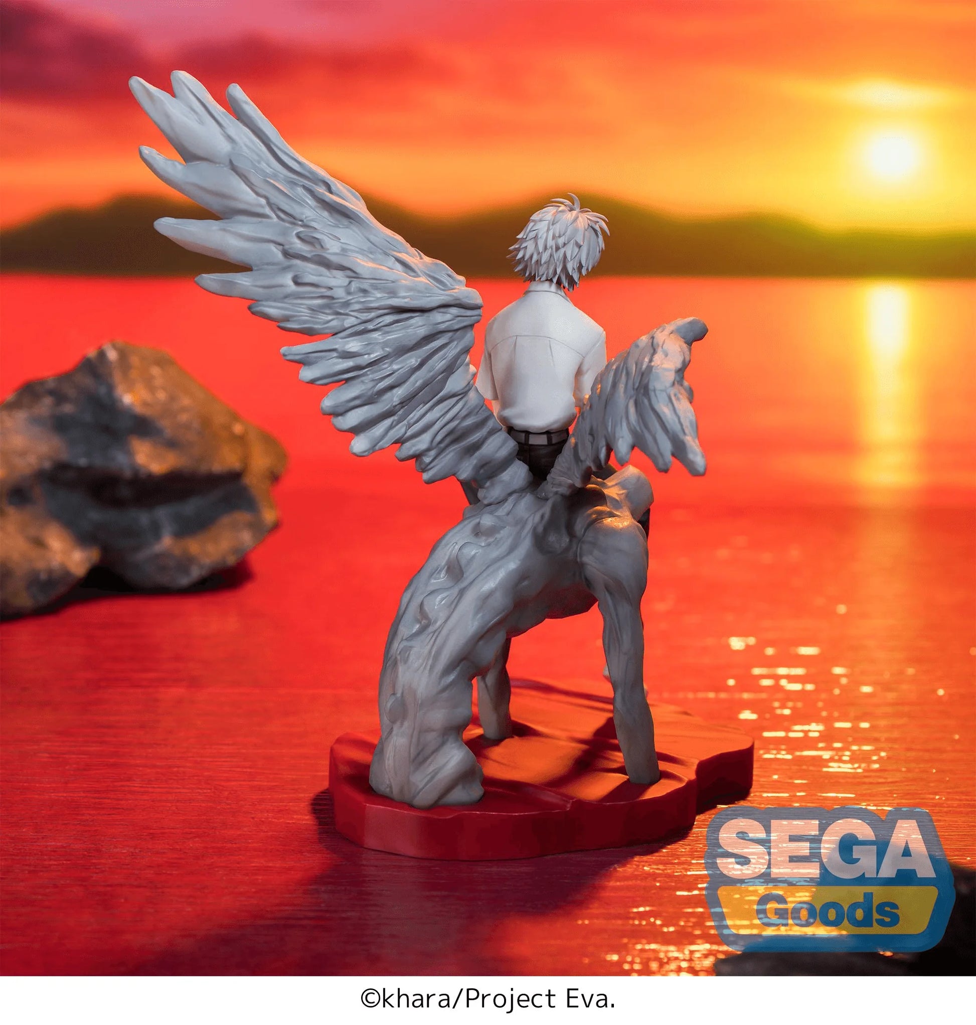 SEGA Luminasta Kaworu Rebuild of Evangelion PVC Figure