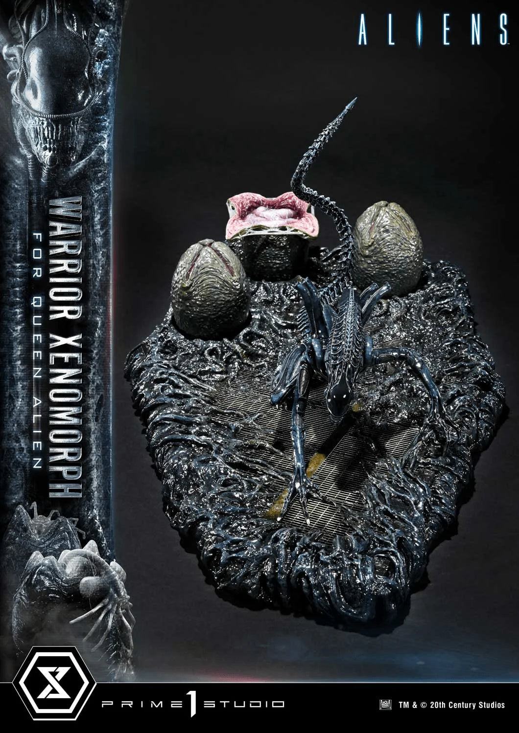 Ultimate Diorama Masterline Aliens (Film) Warrior Xenomorph for Queen Alien
