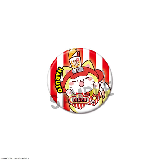 MEGA CAT PROJECT NARUTO Nyaruto! Metal Badge Collection (16pc per box)