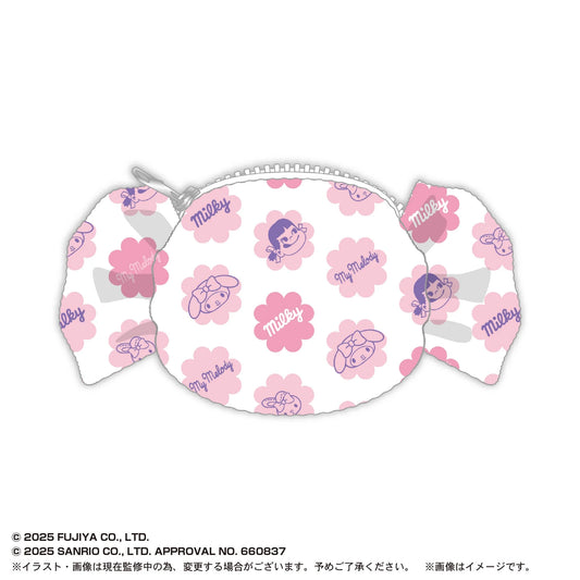 Milky×SANRIO FUWA FUWA CANDY POUCH
