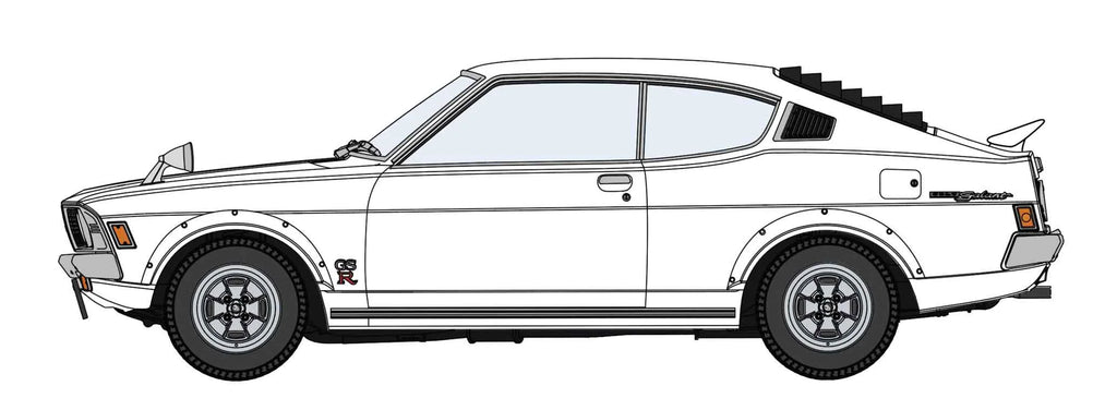 1/24 MITSUBISHI GALANT GTO 2000GSR EARLY VERSION w/REAR WING