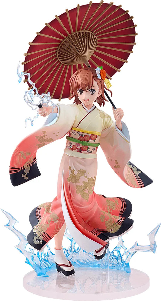 KADOKAWA Mikoto Misaka Furisode Kimono Scale Figure