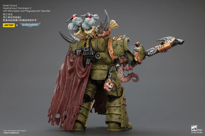Death Guard Deathshroud Terminator 2 with Manreaper and Plaguespurter Gauntlet