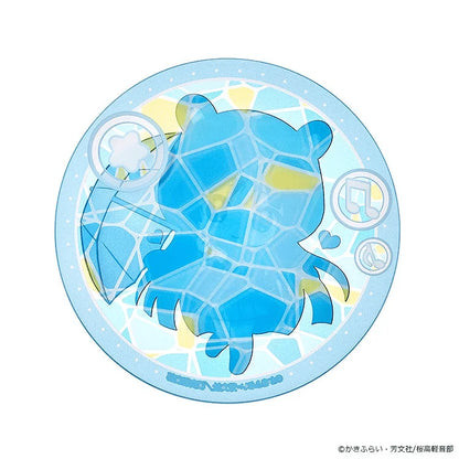 K-ON! Fluffy Rain Series Acrylic Coaster Mio Akiyama