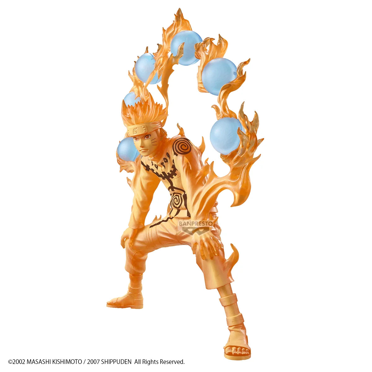 Banpresto Naruto Shippuden Grandista Naruto Uzumaki II Special Edition Figure