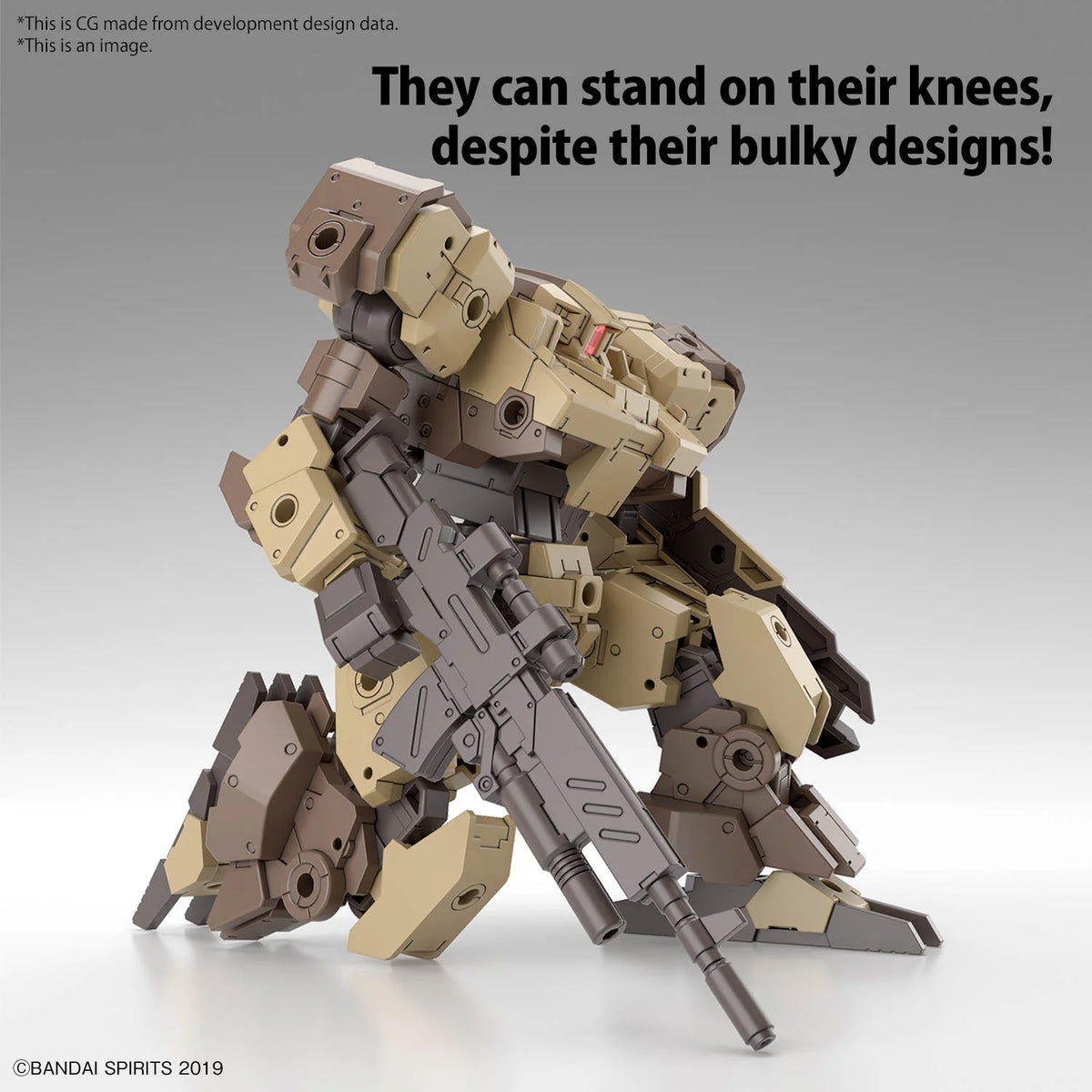 30MM 1/144 eEXM-9 Baskyrotto [Brown]