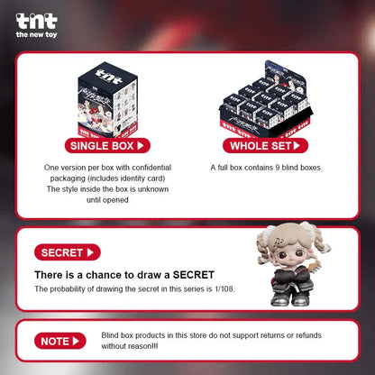 TNTSPACE Acoustic Wave Fission Blind Box Collectible Figures