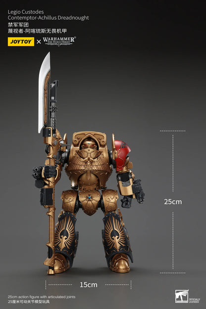 JOYTOY Legio Custodes Contemptor-Achillus Dreadnought 1/18 Action Figure