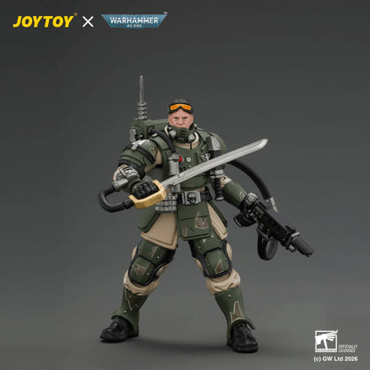 Astra Militarum Kasrkin 7 with Hot-shot Laspistol and Power Sword