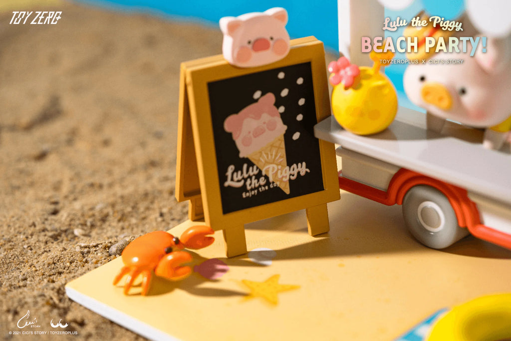 LuLu the Piggy - Beach Party Ice Cream Van Box Set