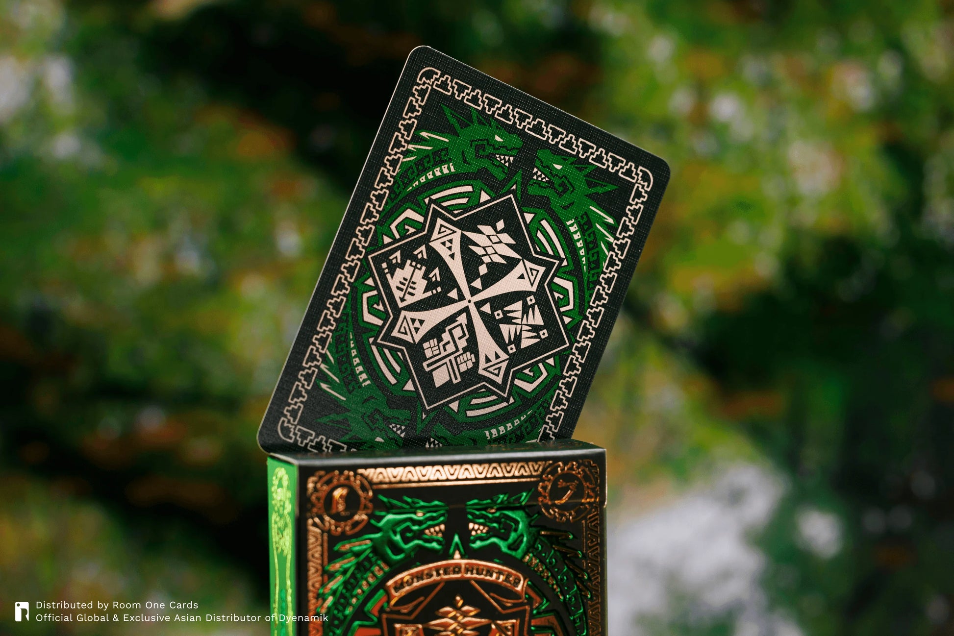 Monster Hunter Playing Cards - Collectors Edition Green