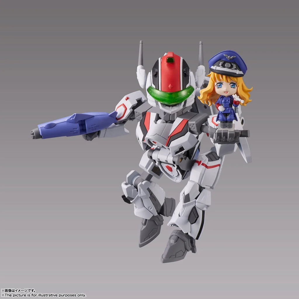 Bandai Spirits Tiny Session VF-25F Messiah Valkyrie Alto Macross Frontier Collectible Figure