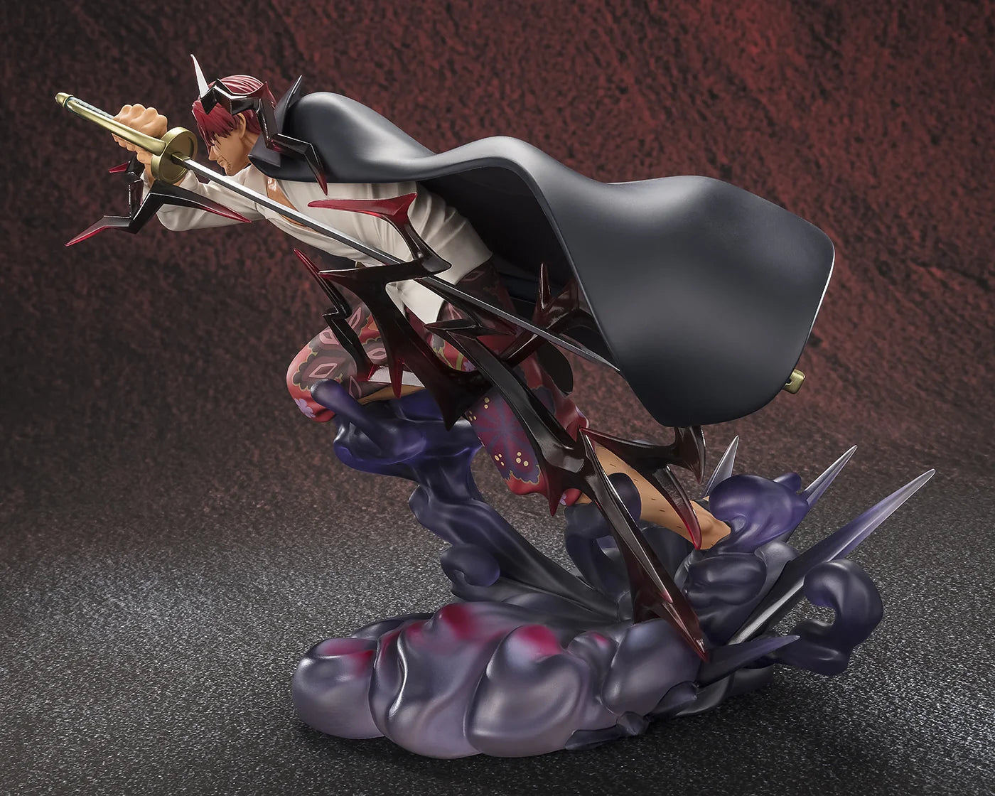 Tamashii Nations Figuarts Zero Shanks Divine Departure One Piece Action Figure