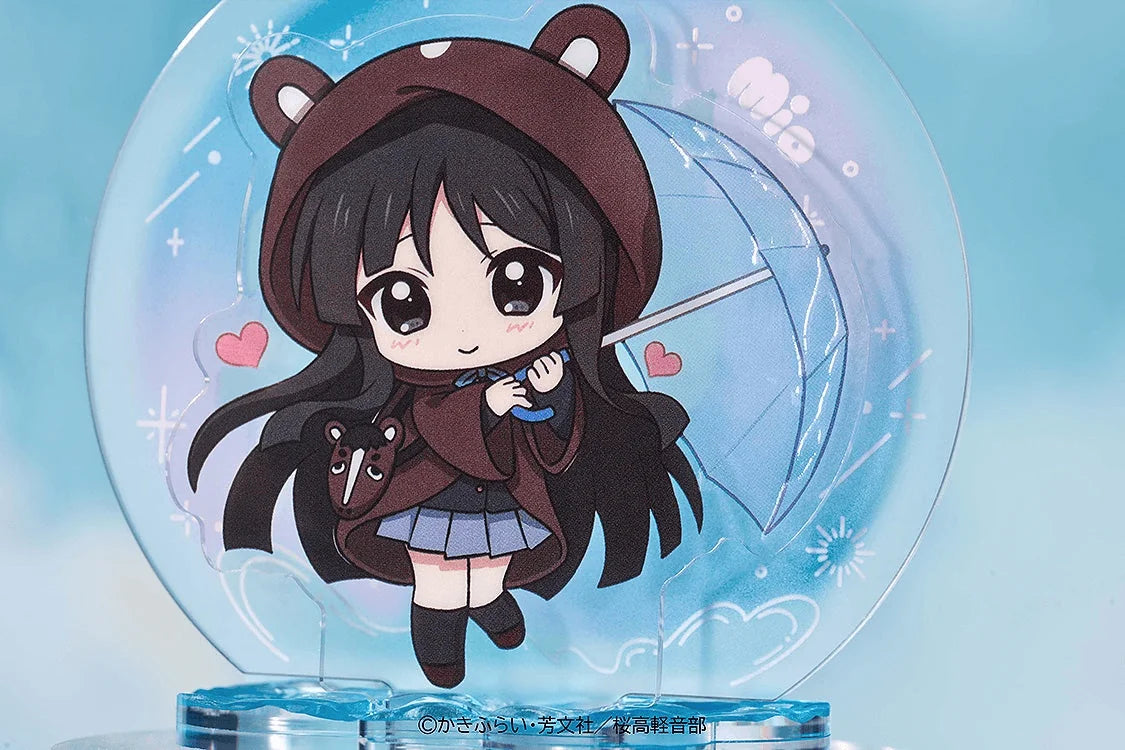 K-ON! Fluffy Rain Series Acrylic Stand Mio Akiyama