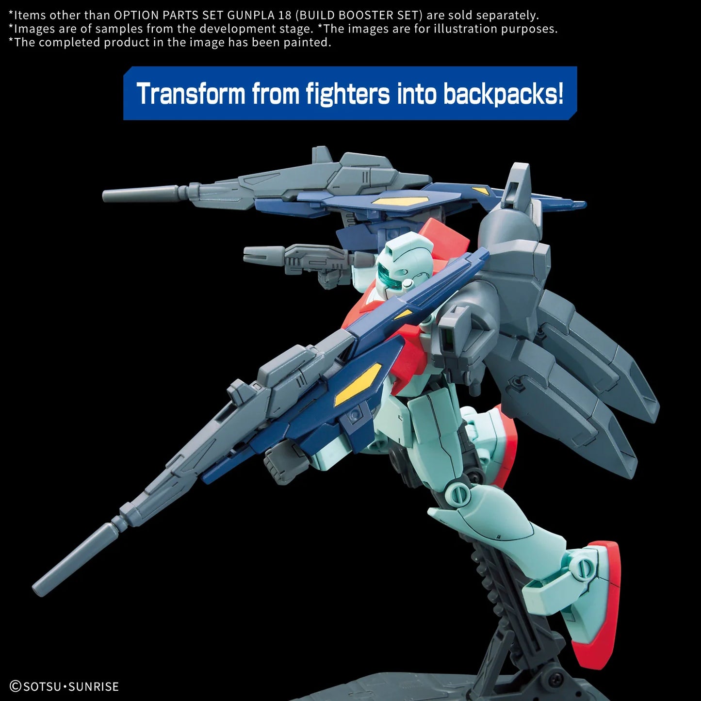OPTION PARTS SET GUNPLA 18 (BUILD BOOSTER SET)