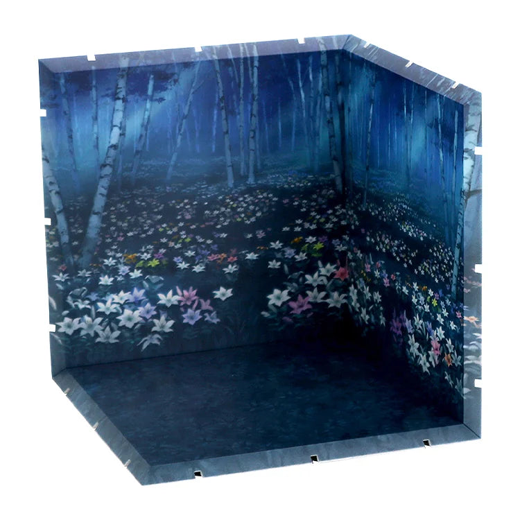 Dioramansion 150 White Birch & Lilies