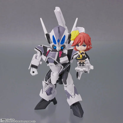 Tamashii Nations Tiny Session VF-31F Siegfried Kaname Buccaneer Action Figure