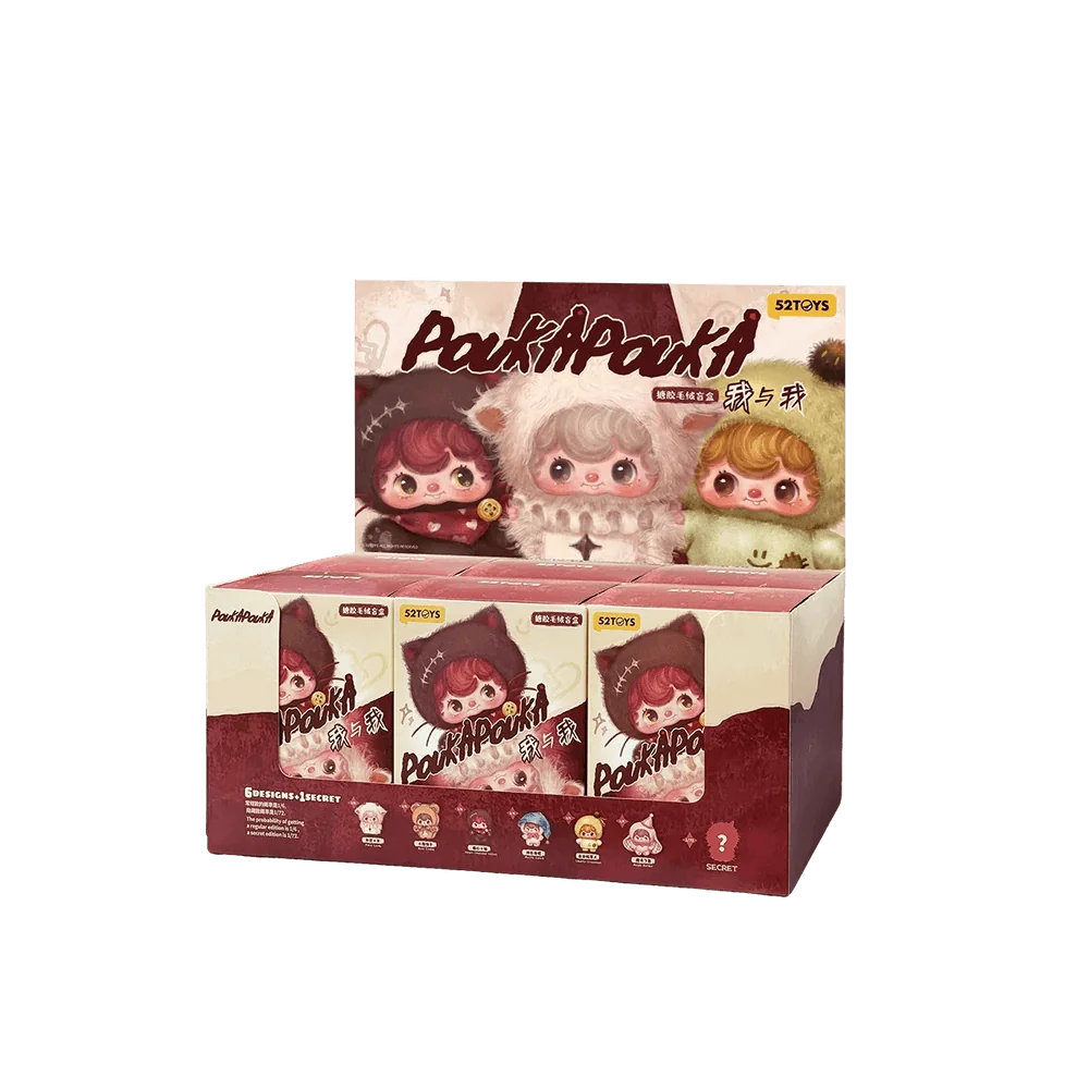 POUKAPOUKA Me & I Vinyl Plush Blind Box (Box of 6)