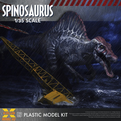 1/35 Scale Jurassic Park III Spinosaurus Plastic Model Kit