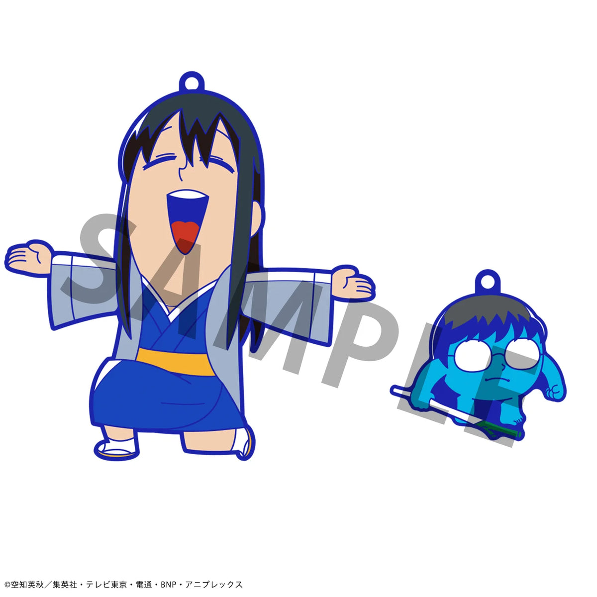 Gintama x Okawabukubu Gintama Oshanti Rubber Mascot (8pc per box)
