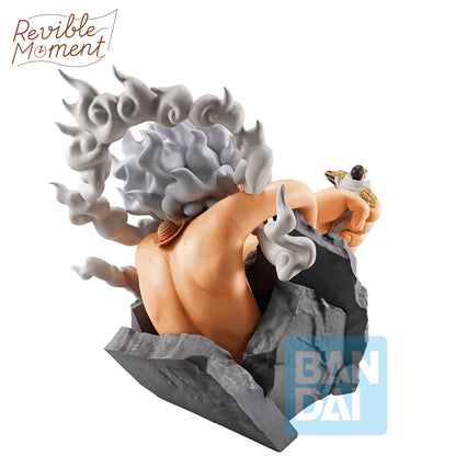 Bandai Spirits Ichibansho Monkey D. Luffy Gear 5 vs Borsalino Revible Moment Figure