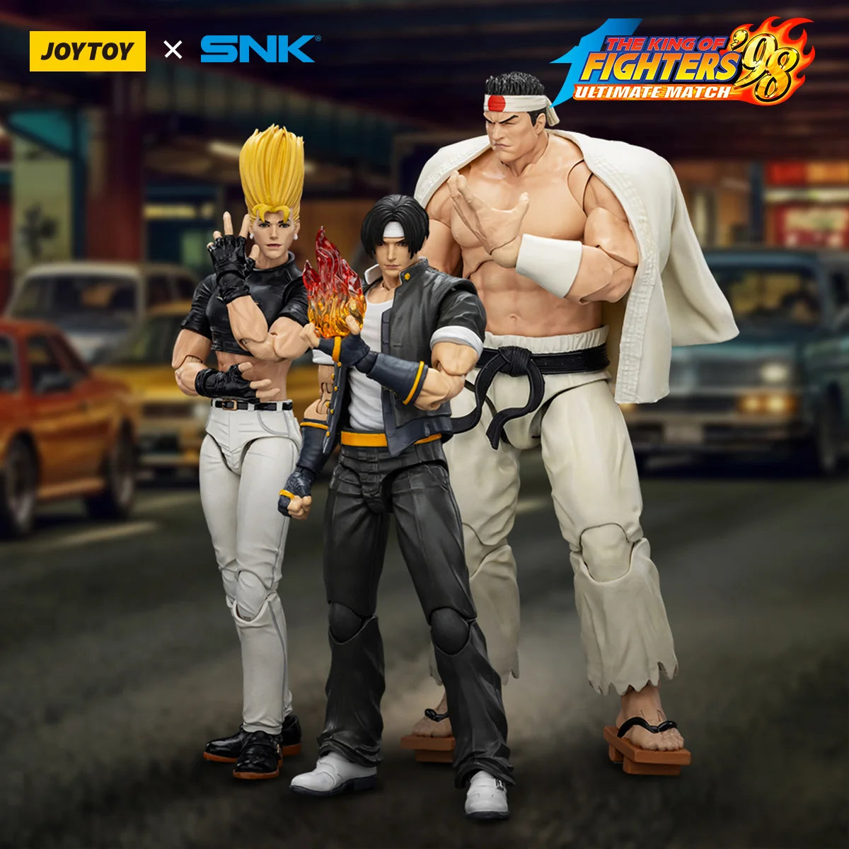 JOYTOY KOF 98UM Benimaru Nikaido 1/18 Scale Action Figure