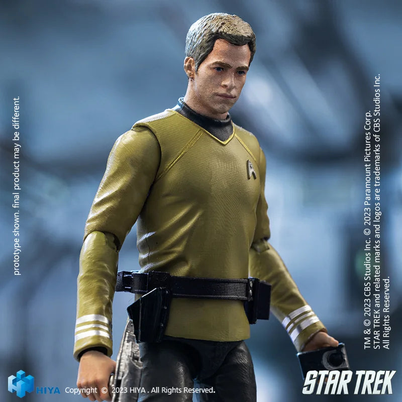 HIYA TOYS Exquisite Mini Series 1/18 James T. Kirk Action Figure Star Trek 2009