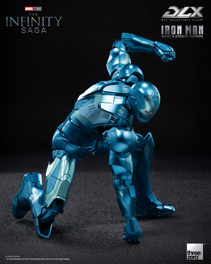 threezero DLX Iron Man Mark 3 Stealth Edition Action Figure