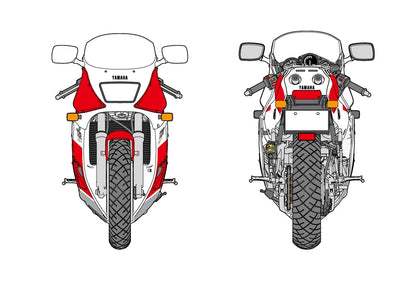 1/12 Yamaha TZR250 (3MA) (1989)