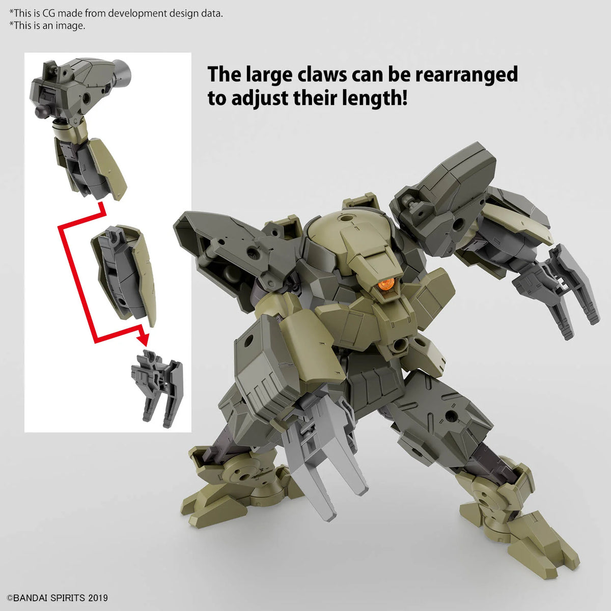 30MM 1/144 bEXM-29 GARDONOVA [GREEN]
