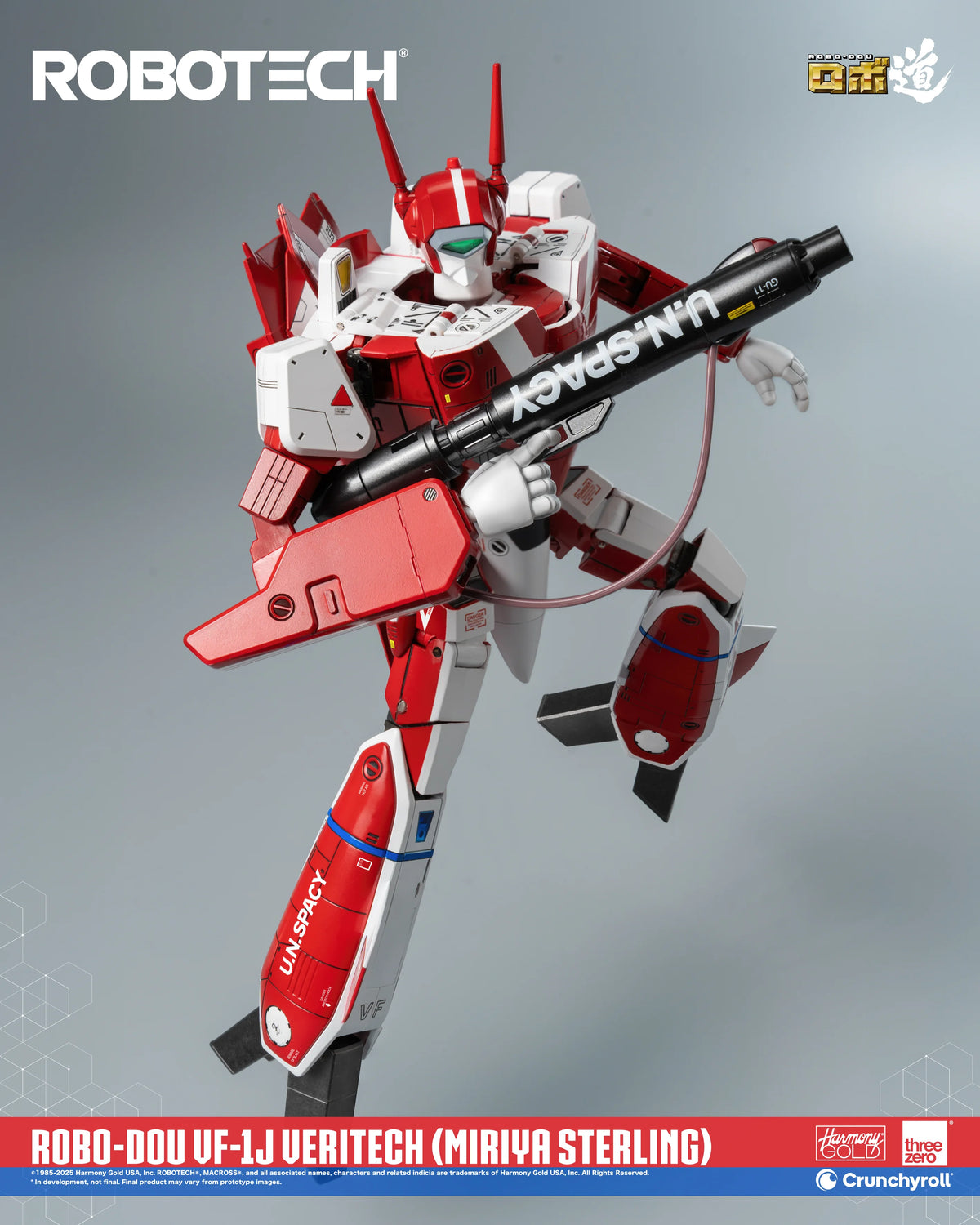 threezero ROBO-DOU VF-1J Veritech (Miriya Sterling) Collectible Figure