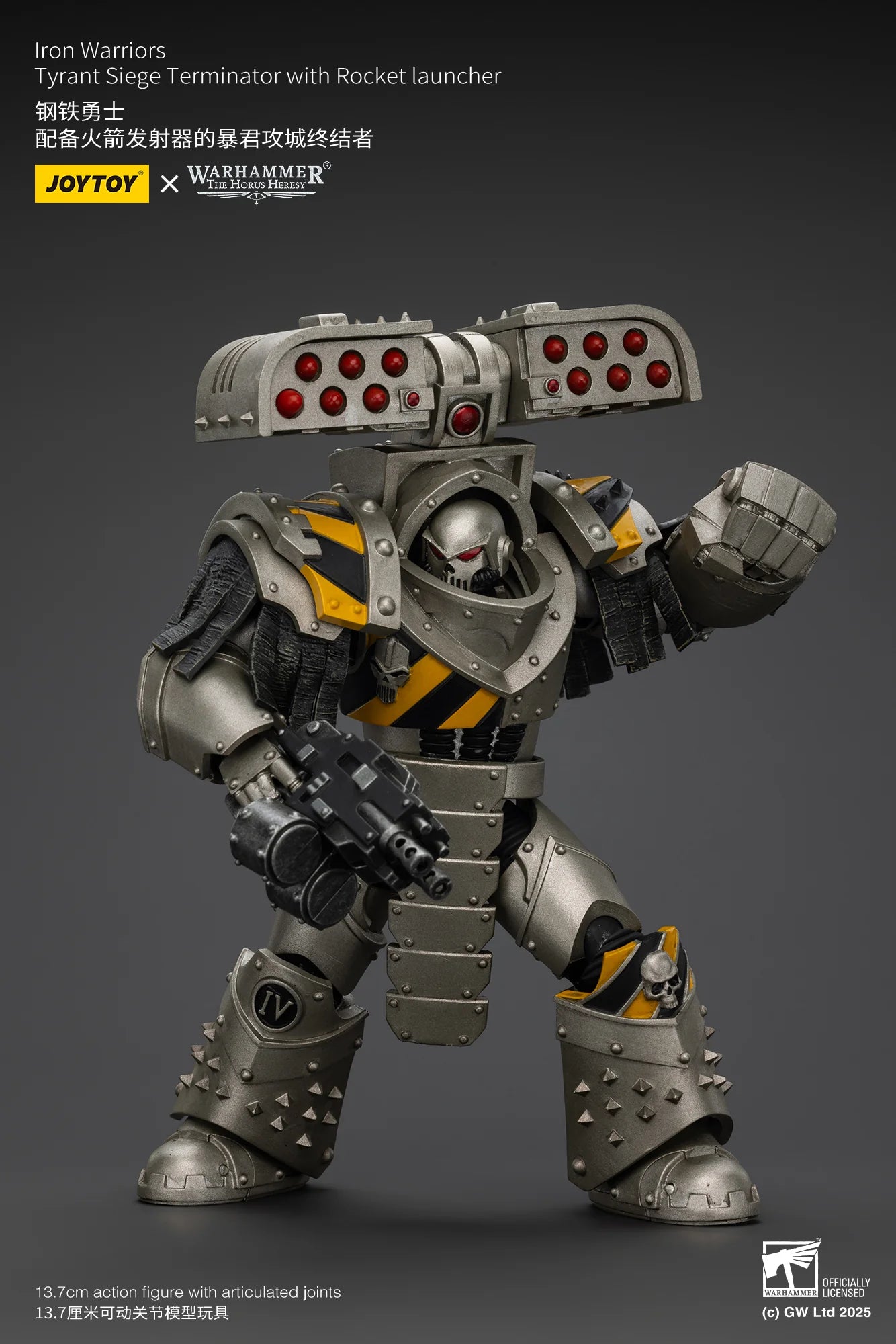 lron Warriors Tyrant Siege Terminator with Rocket launcher