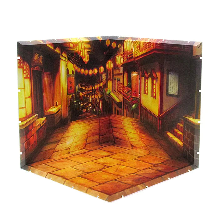 PLM Dioramansion 200 Jiufen Display Panel Set for 1/12 Scale Figures