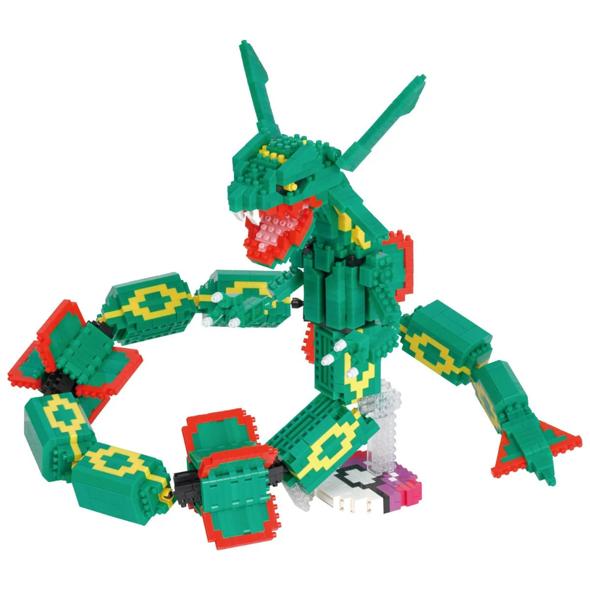 Nanoblock Rayquaza Extreme Deluxe Edition Building Kit