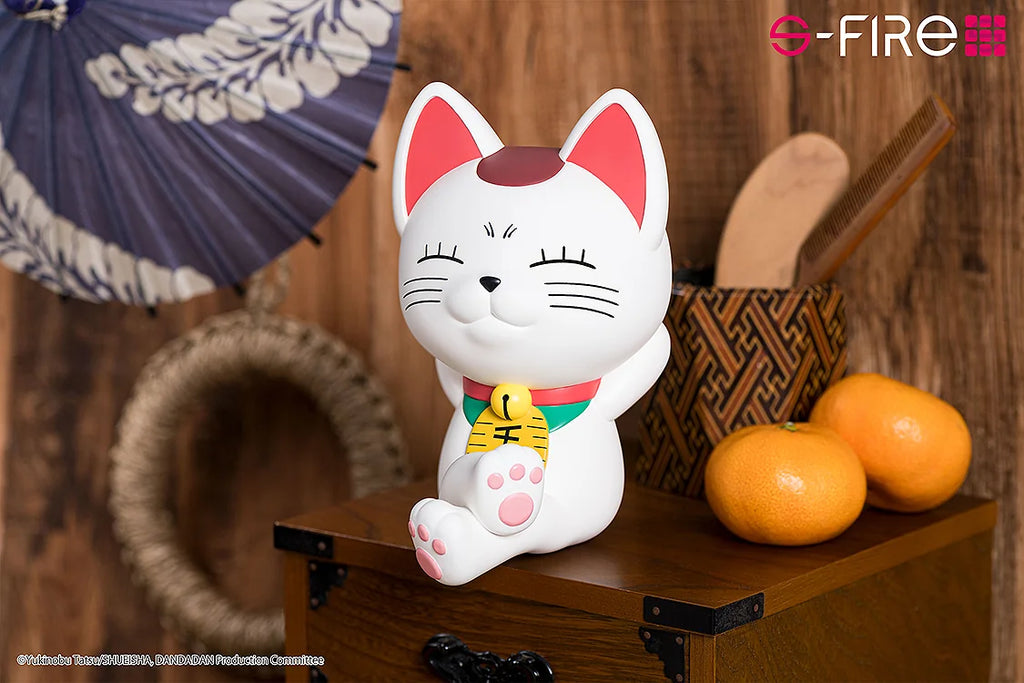 TV Anime DAN DA DAN PVC Piggy Bank Figure Turbo Granny (Beckoning cat)