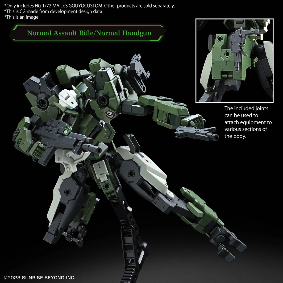 HG 1/72 MAILeS GOUYOCUSTOM