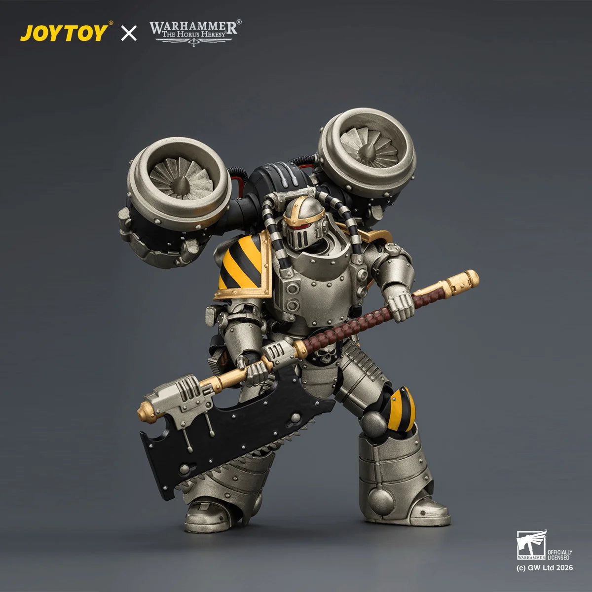 Iron Warriors MkII Assault Legionary2 with Bolt pistol & Heavy chain axe