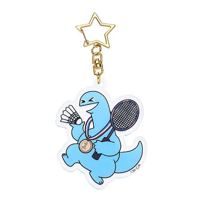 GoodSmile Moment Gal & Dino Glow-in-the-Dark Acrylic Keychain