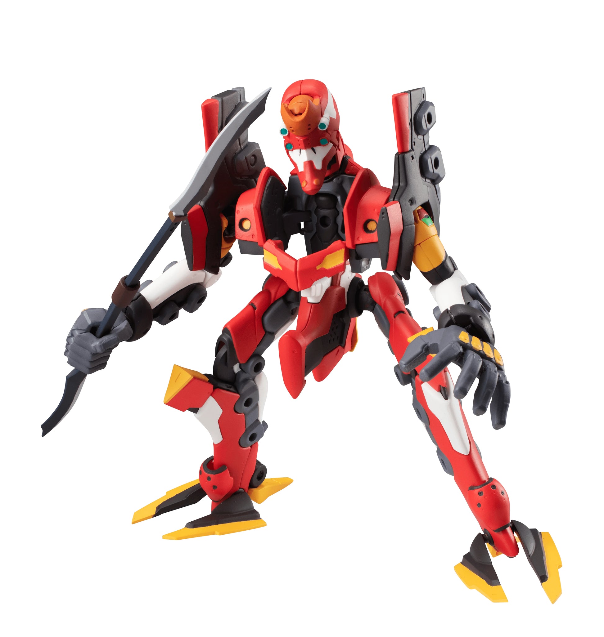 MegaHouse Desktop Army Evangelion Asuka & Unit-02 Action Figure Set