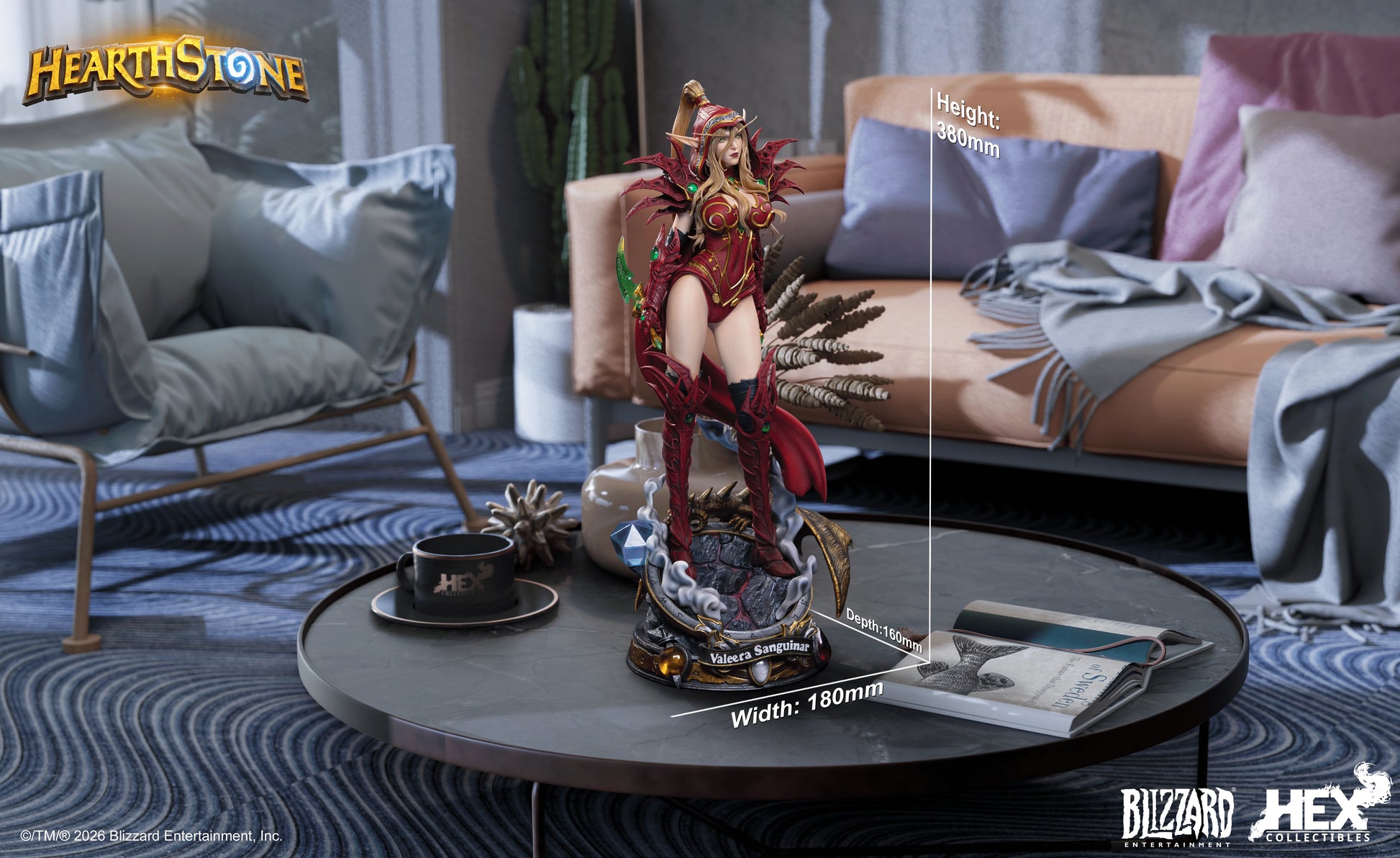 Blizzard Hearthstone® Valeera Sanguinar 1/6 Scale Statue