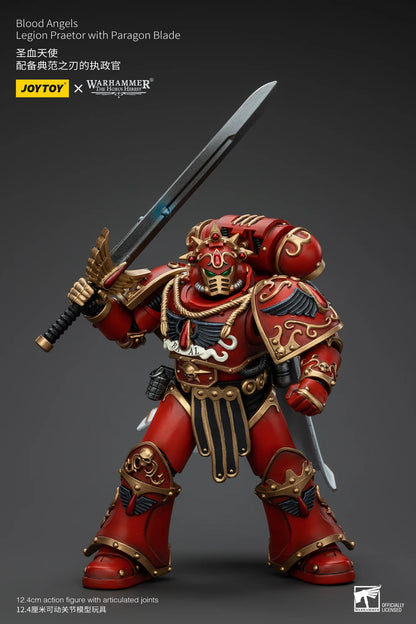 Joy Toy Warhammer 40K Blood Angels Legion Praetor with Paragon Blade Action Figure