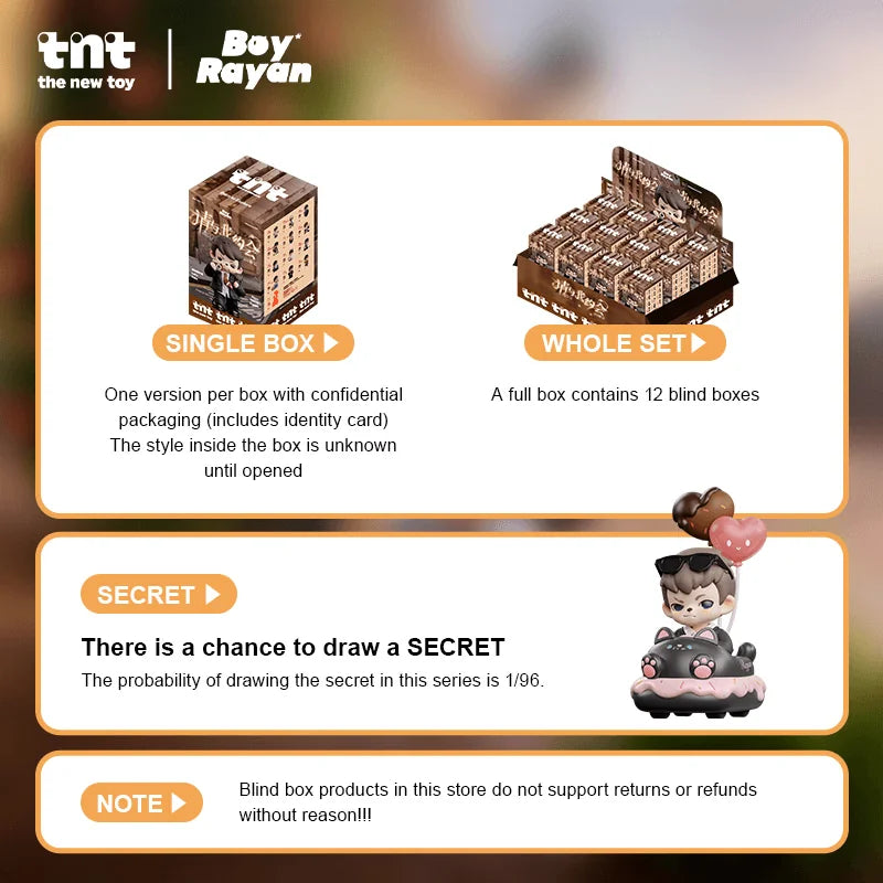 TNT SPACE Rayan Let's Date Series Collectible Blind Box Figures