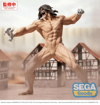 SEGA GigantiX Attack on Titan Eren Yeager Attack Titan Figure