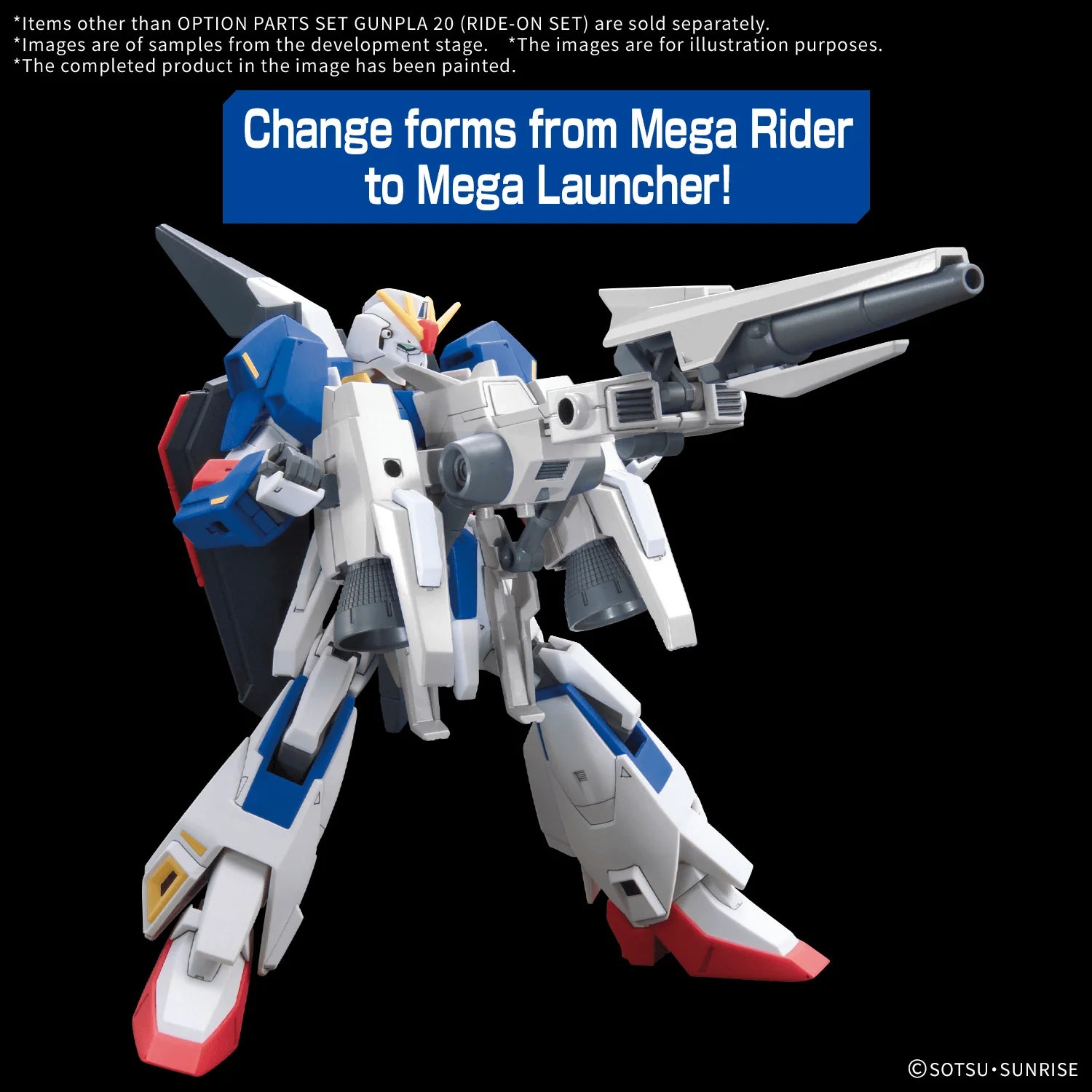 OPTION PARTS SET GUNPLA 20 (RIDE-ON SET)