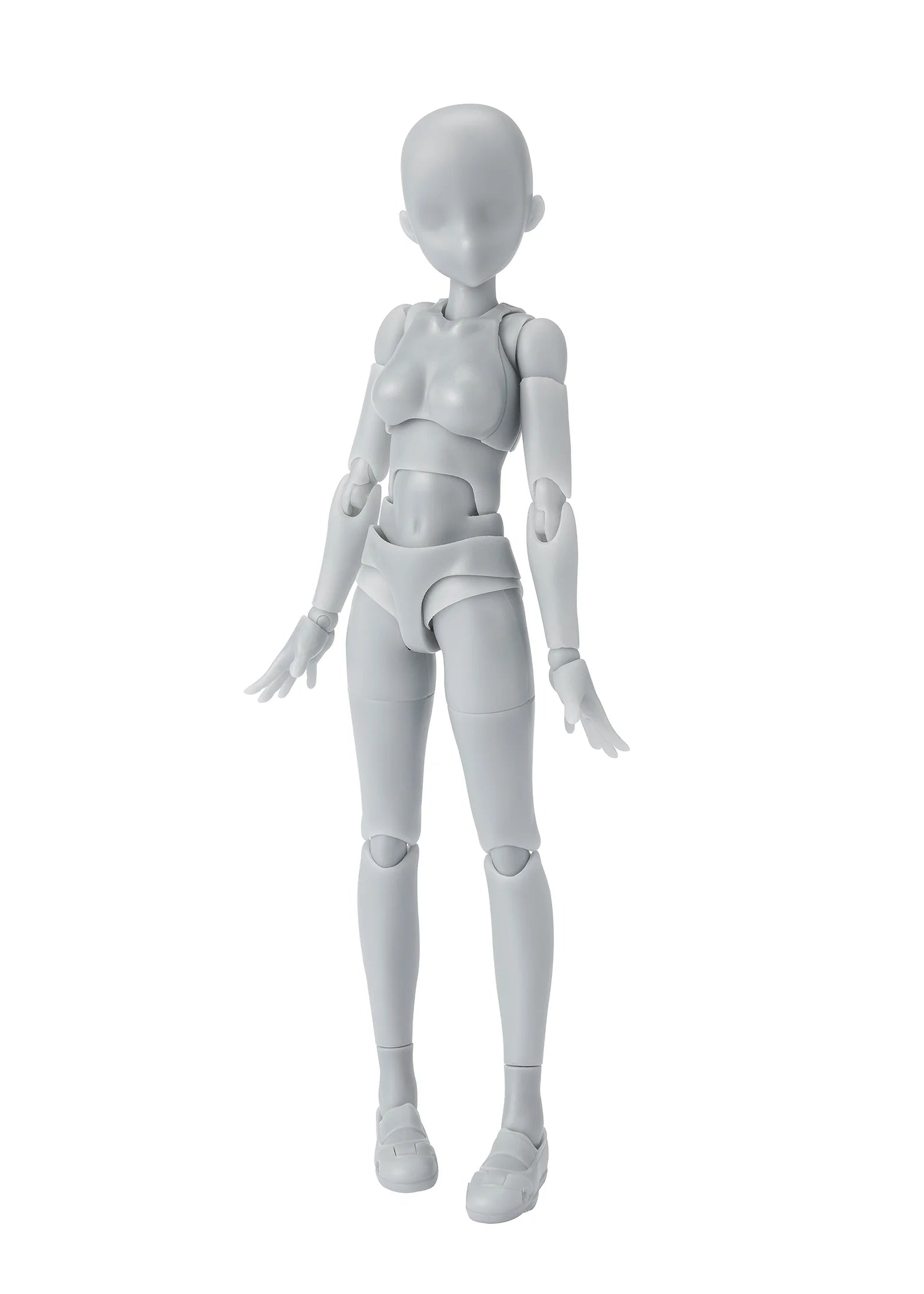 S.H. Figuarts Body-chan School Life Edition DX Set Gray Action Figure