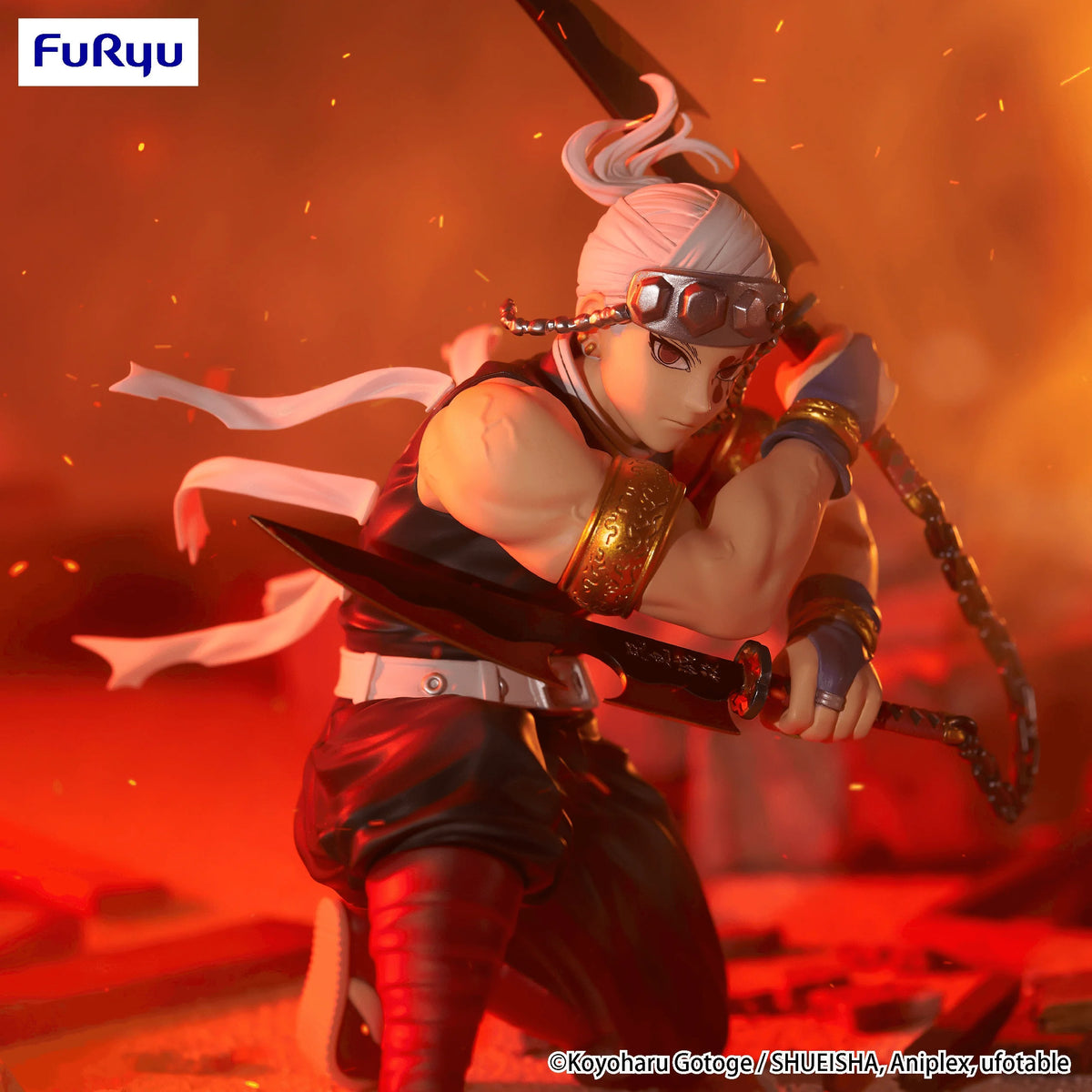 (Rerelease) Demon Slayer: Kimetsu no Yaiba Noodle Stopper Figure -Uzui Tengen-